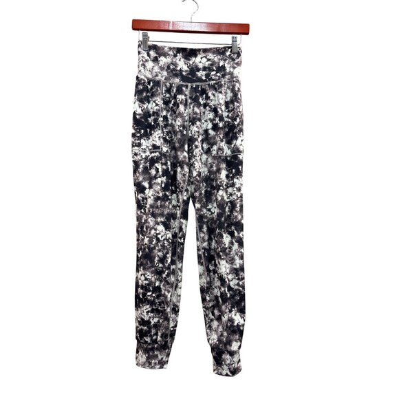 Athleta Salutations Tie Dye Print High Waisted Jogger Pants XS - Picture 1 of 8